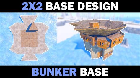 The Ultimate Bunker Base Design Strong Soloduotrio Rust Youtube
