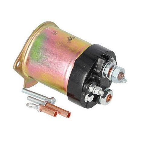 Starter Solenoid Short Delco Style 12 Volt 4 Terminal Compatible With