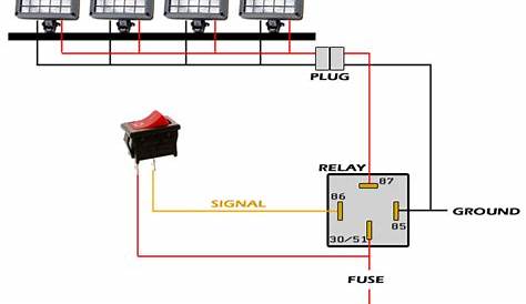 wiring light bar diagram