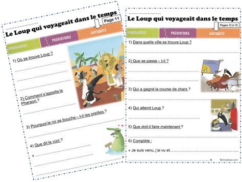Le loup qui voyageait dans le temps • ReCreatisse