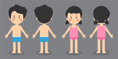 Kids Body Vector Art Icons And Graphics For Free Download