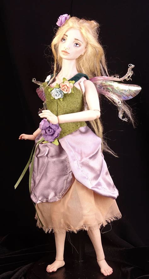 Bjd Fairy Doll Ooak Sarah Pierzchala Free Shipping Etsy Fairy Dolls