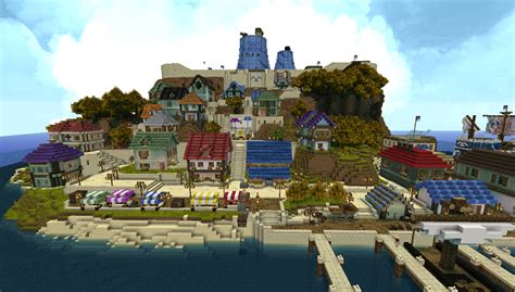 Islands Bundle シェルズタウン One Piece Minecraft Map