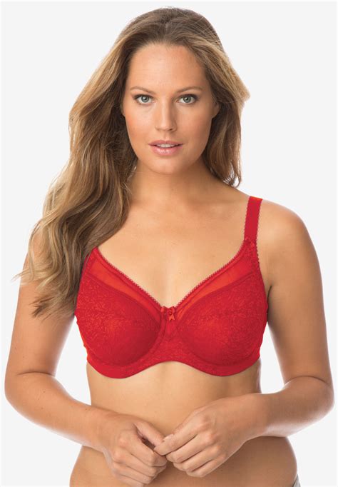 Banded Underwire Lace Bra By Goddess® Fullbeauty Outlet