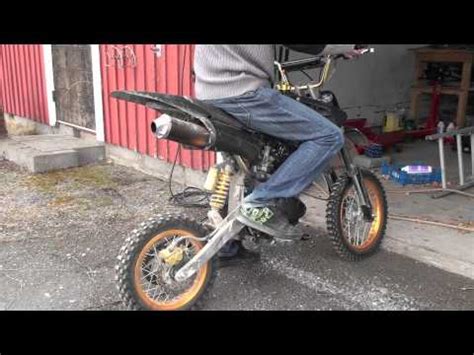 For an automatic start, just hit the button and the engine will throb to life. DirtBike 150cc Cold Start - YouTube