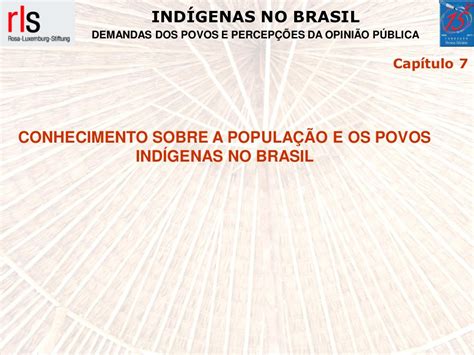 capítulo 7 conhecimento sobre os povos indígenas no brasil fundação perseu abramo