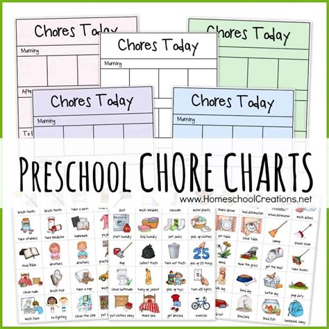 Chore Chart Icons