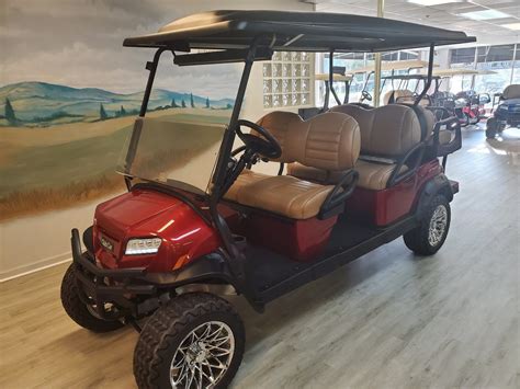 Used 2021 Club Car Onward Lifted 6 Passenger Gas Golf Carts In Canton