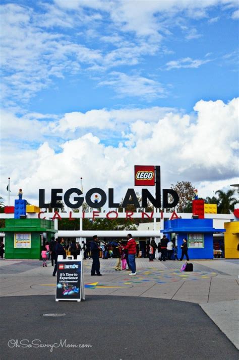 Legoland California Entrance Oh So Savvy Mom