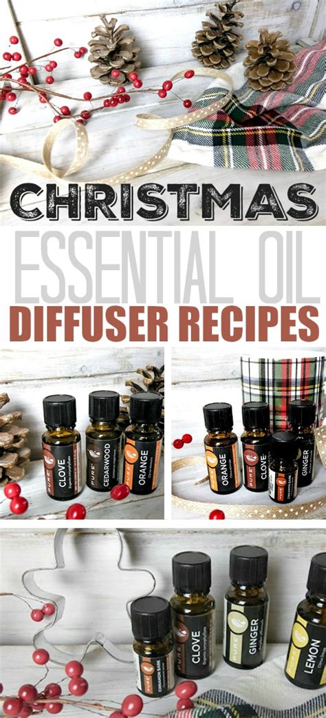Christmas Essential Oil Diffuser Recipes The Creek Line House