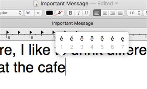 If you're writing a friend, you can the message here is i think we can safely agree how i sign off isn't the part of this letter that matters. How to type accented letters in macOS three different ways