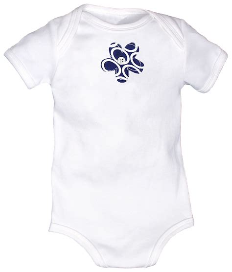 Navy Floral Body Suit Raindrops Baby