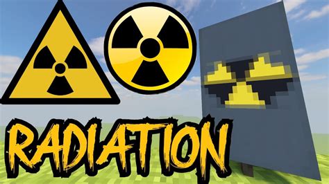 How To Make A Hazard Banner In Minecraft Radiation Youtube