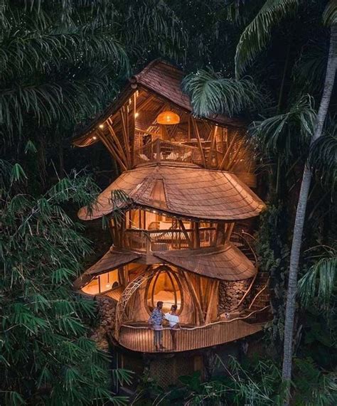Theres A Magical Bamboo Treehouse In Bali Where You Can Sleep In A