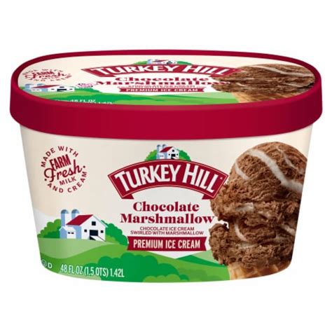 Turkey Hill Chocolate Marshmallow Premium Ice Cream Fl Oz Qfc