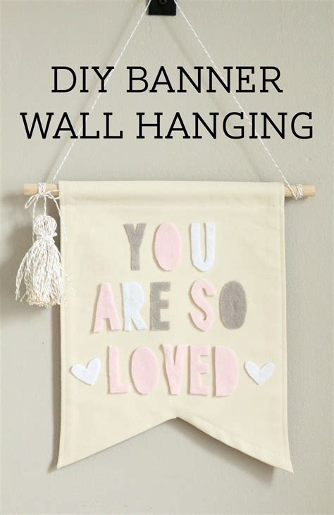 With canva's youtube banner maker, you'll never upload a pixelated banner again—forget the need to remember that your design needs to be 2560 x 1440 pixels. DIY Banner Wall Hanging (with no sew option) | Diy banner ...