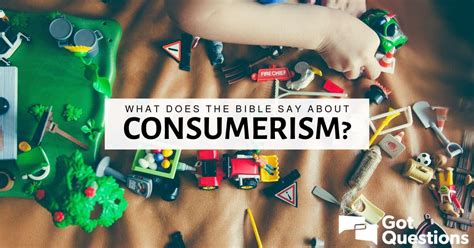 What Does The Bible Say About Consumerism