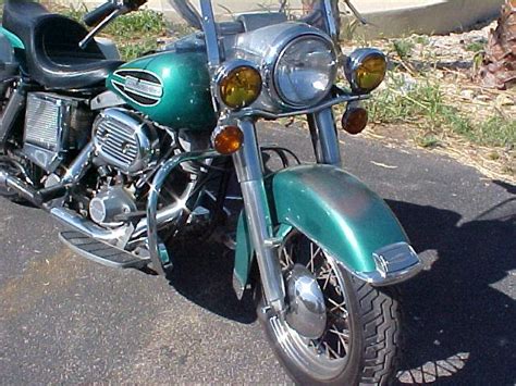 Tolle angebote bei ebay für electra glide. 1972 Harley-Davidson FLH Electra Glide Emerald for sale in ...