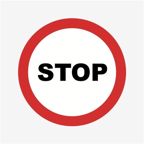 Vector Stop Icon Attention Icon Danger Icon Sign Icon Png And Vector