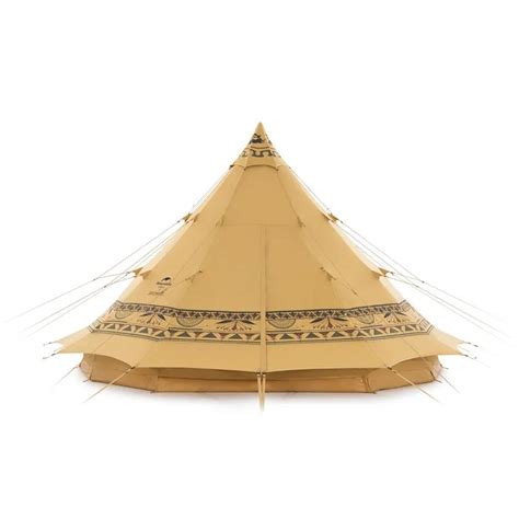 Naturehike Dunhuang Series Brighten 12 3 Outdoor Glamping Pod Cotton Canvas Pyramid Tent Camping