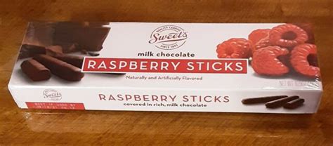 Sweets Candy Company Milk Chocolate Raspberry Sticks 105 Oz New