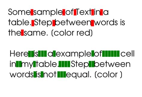 Texlatex Space Between Words Tabular Math Solves Everything