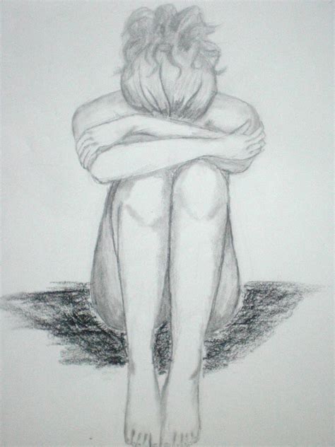 Sketch Girl Crying At Explore Collection Of Sketch Girl Crying
