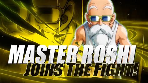 Dragon Ball Fighterz Master Roshi Release Date Trailer