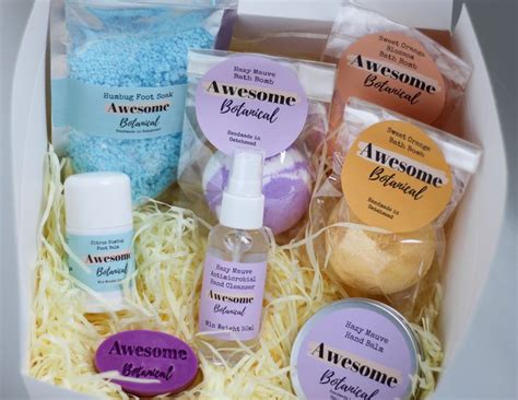 Self Care Pamper T Set Birthday Valentines T For Her Etsy Uk Hand Balm Pampering