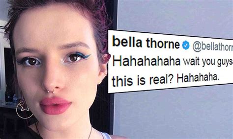 Bella Thorne Denies Masturbation Video Is Real Daily Mail Online