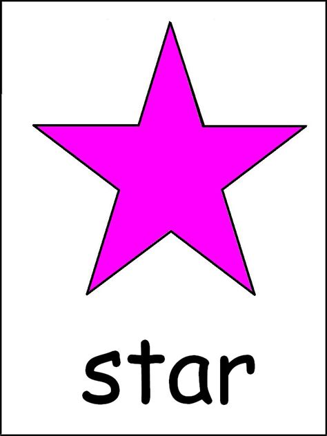 Star Shapes Clip Art Library