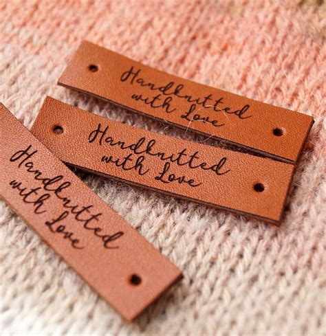 Custom Leather Labels Garment Labels Personalized Labels