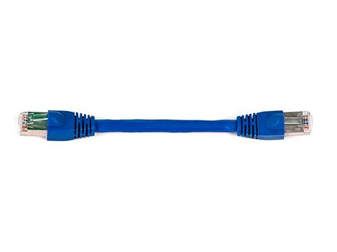 Ethernet crossover cable wiring is different since it will connect two computers rather than a computer to a network. Monoprice Cat6A Ethernet Patch Cable - Snagless RJ45, Stranded, 550Mhz, STP, Pure Bare Copper ...
