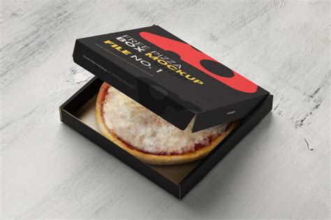 Do you need free psd mockup pizza box for presenting your design or showing your skills? Opened Pizza Box Mockup - Free Download