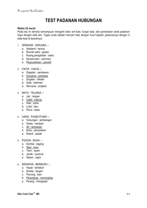 Contoh soal tes psikotes di pt inalum yang akan penulis bahas pada kesempatan kali ini bukanlah contoh soal. Soal Psikotes Pt Kahatex Cijerah : Yaitu kahatex rancaekek ...