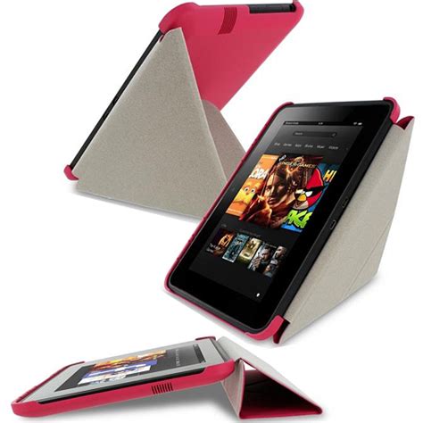 Roocase Folding Origami Slimshell Case Cover 2013 Edition 7 Kindle