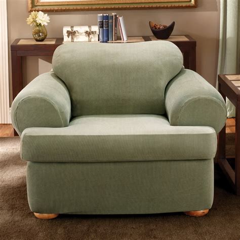 T Cushion Chair Slipcover White | Home Design Ideas