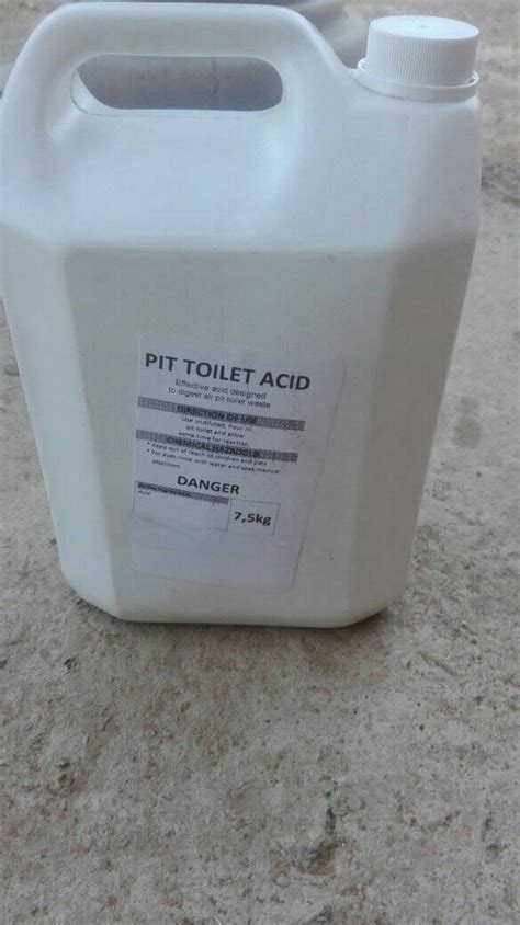 Pit Toilet Acid Pretoria