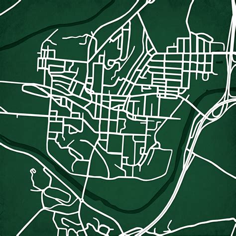 College students interested in transferring to ohio state's columbus campus are invited to register for a transfer overview. Ohio University Campus Map Art - City Prints