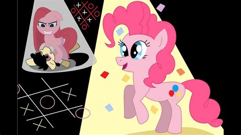 Pink Tac Toe Pinkie Pie Like To Play Game I Going To Win But I Die
