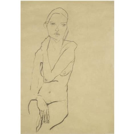 Sitzender Weiblicher Akt Seated Female Nude By Egon Schiele On Artnet