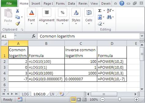 For formulas to show results, select them, press f2, and. Rumus Anti Ln Excel