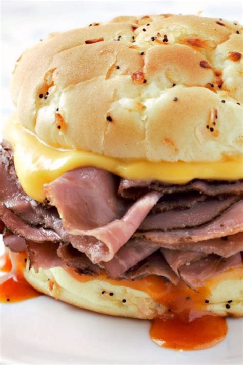 Arby S Roast Beef And Cheddar Zona S Lazy Recipes