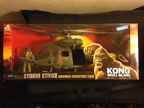 King Kong Skull Island Storm Strike Monarch Expedition Team Helicopter