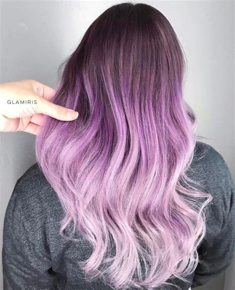 You can either opt for two totally different shades or go for complementary hues, like pink and purple. Pastel Hair Guide: 40 Shades of Pastel Hair Color