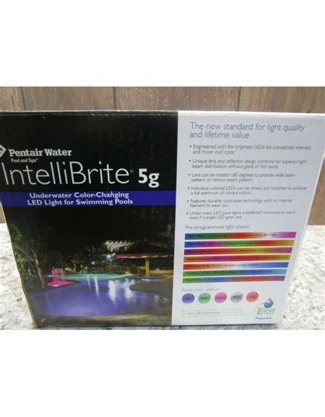 Pentair Intellibrite 5g Underwater Color Changing Led Light