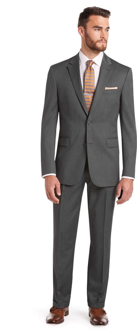 Don't just fit in, find your own perfect fit. Executive Collection Traditional Fit Suit - Executive ...