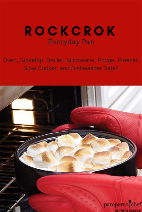 Rockcrok Everyday Pan Pampered Chef Food Baking Recipes