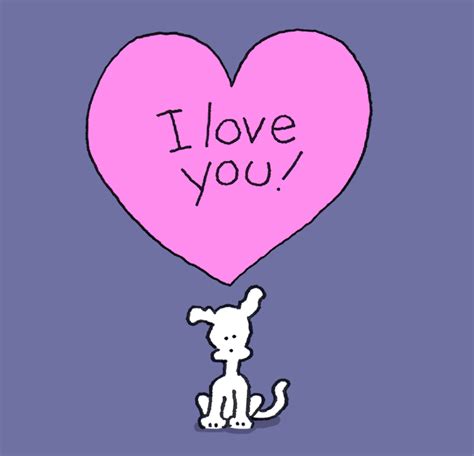 I Love You Hearts GIF by Chippy the Dog - Find & Share on GIPHY