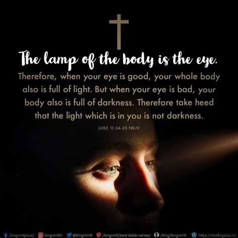 The Lamp Of The Body I Live For Jesus